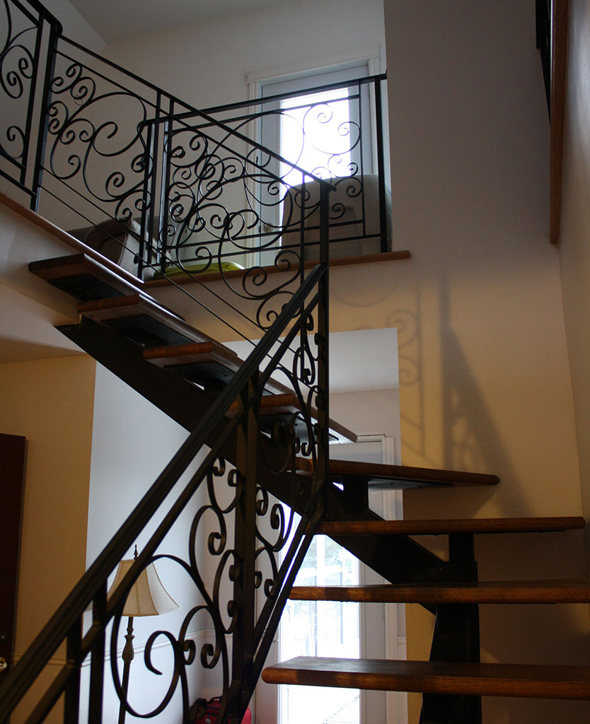 Escaliers résidentiels Soudure Désilets La Prairie